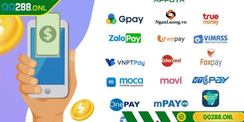 Rút Tiền QQ288 – Quy Trình Đơn Giản Nhanh Chóng Và An Toàn Chuyển khoản qua ví điện tử